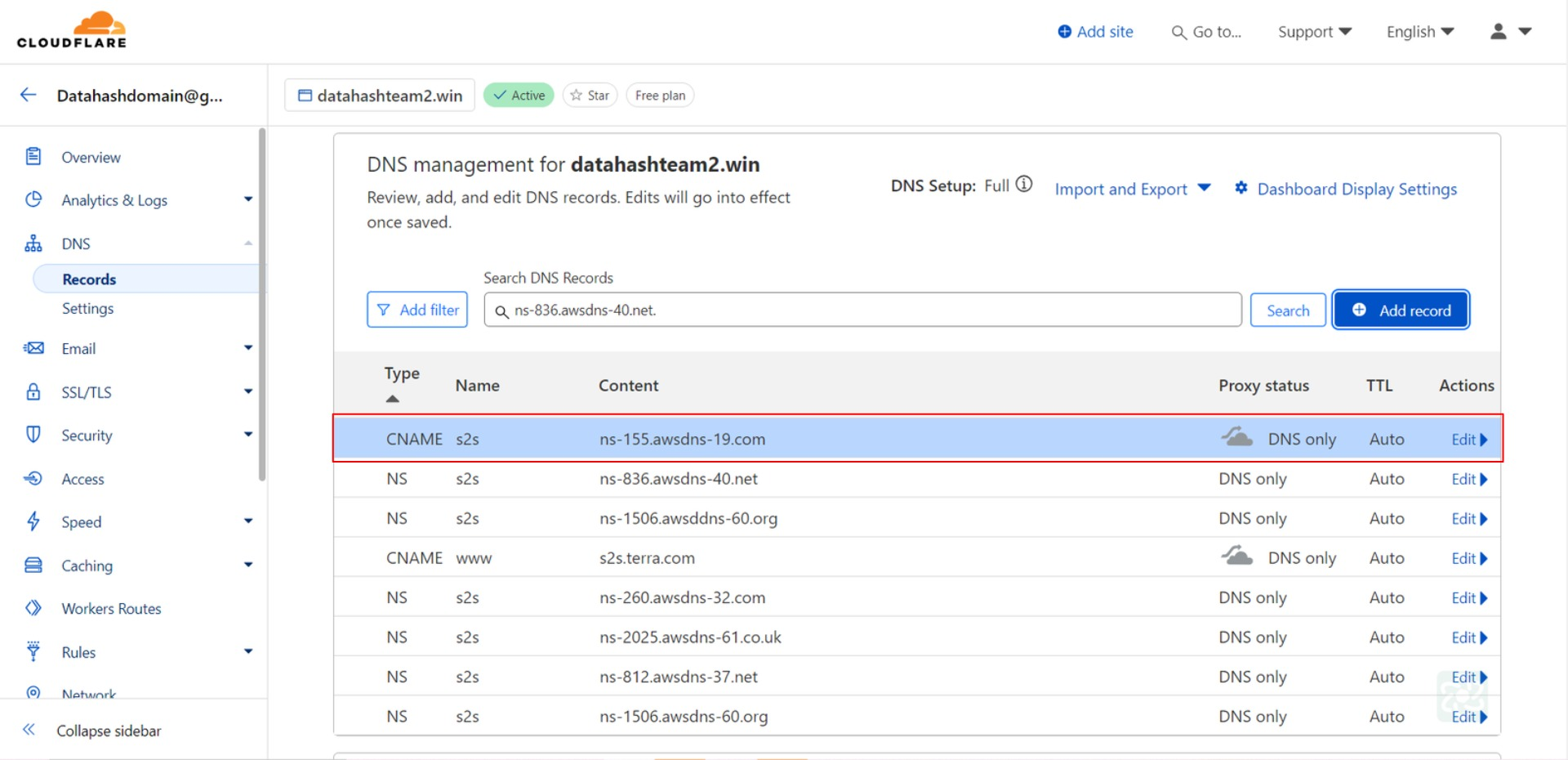 How to Add CNAME (DNS) records set-up on Cloudflare DNS Manager